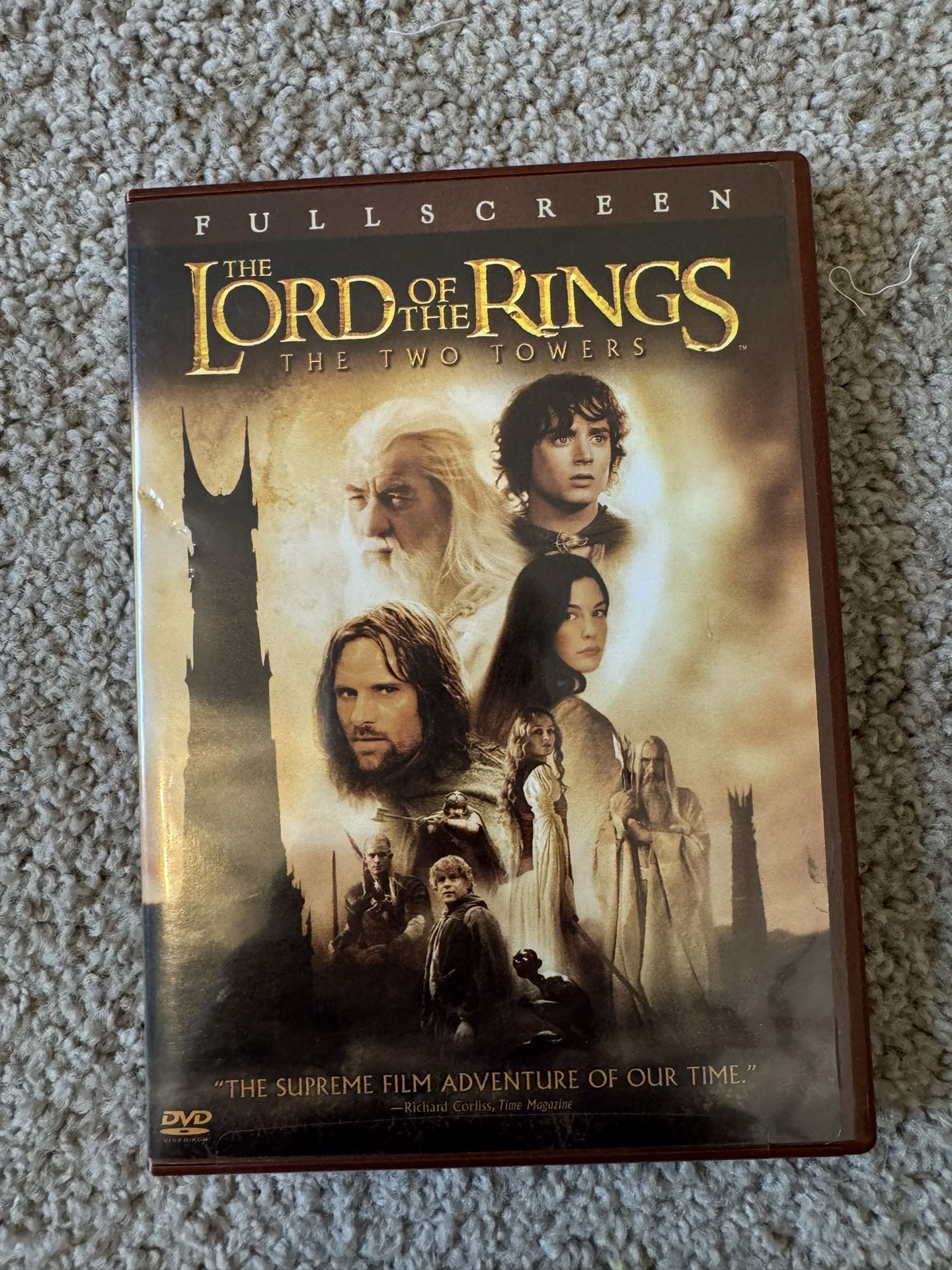 The Lord of the Rings: The Two Towers (DVD, 2003, 2-Disc Set)