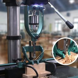 2.56" Drill Press Mortising Attachment + 4 chisels