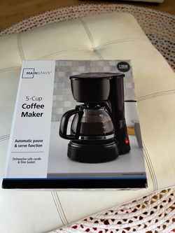 Mainstays 5-Cup Coffee Maker