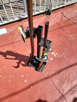 Universal Rail Large Lock Gun Rack New. $180..