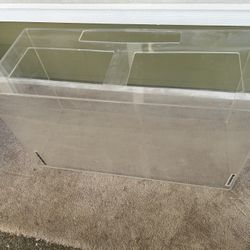 45 Gallon Plexiglass Aquarium 