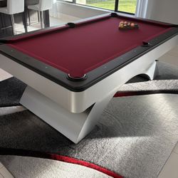 Olhausen Waterfall “Rainbow Style” Pool Table – 7ft Slate – Pickup Only