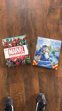 DK Marvel encyclopedia And DC Comics