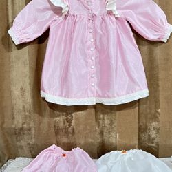 vintage baby clothes Baby girl  0-9 months
