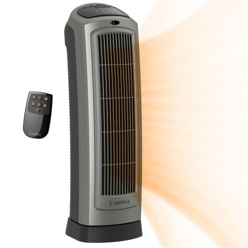 New Lasko Tower Heater With Remote Control 