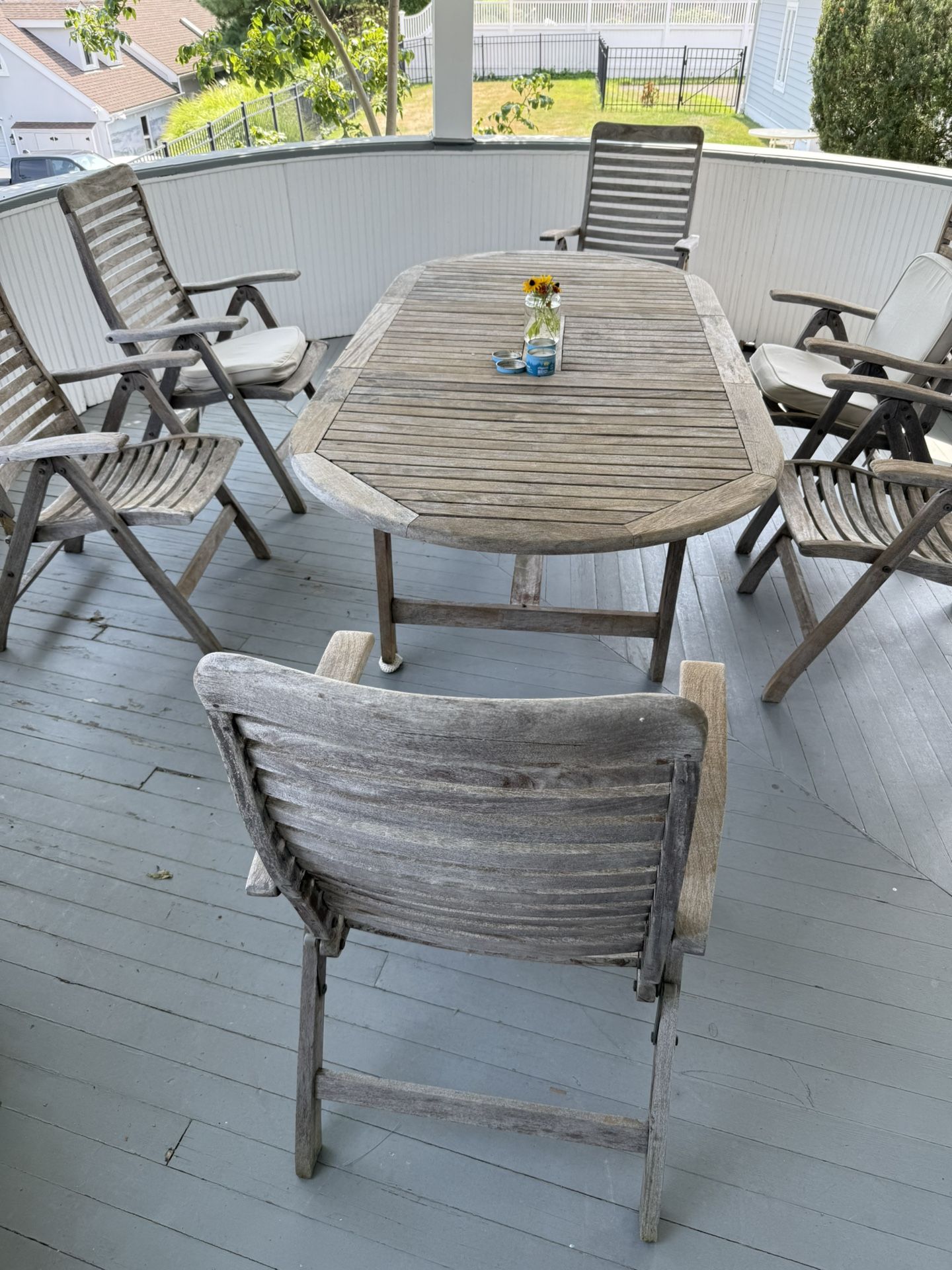 Teak Outdoor Dining Set