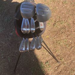 Full Set Of Golf Clubs + Bag