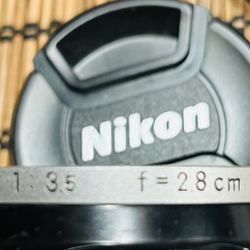 Nikkor  H Auto 28mm 1:3.5