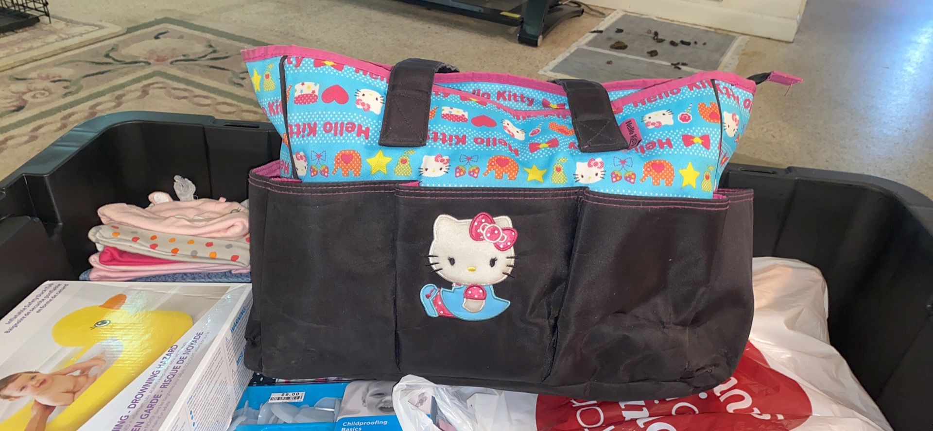 Hello kitty diaper bag