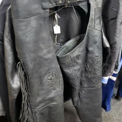 unik leather chaps Medium 