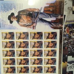 John Wayne Post Stamps New 