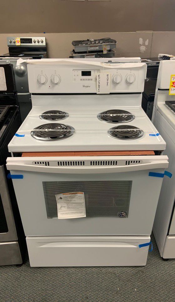 WHIRLPOOL STOVE NEW WITH WARRANTY ACT FAST WFC310S0EW3