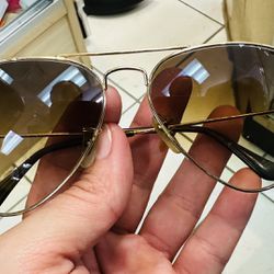 Ray Ban Rayban Aviator Pilot Sunglasses! Authentic Like New!!! 