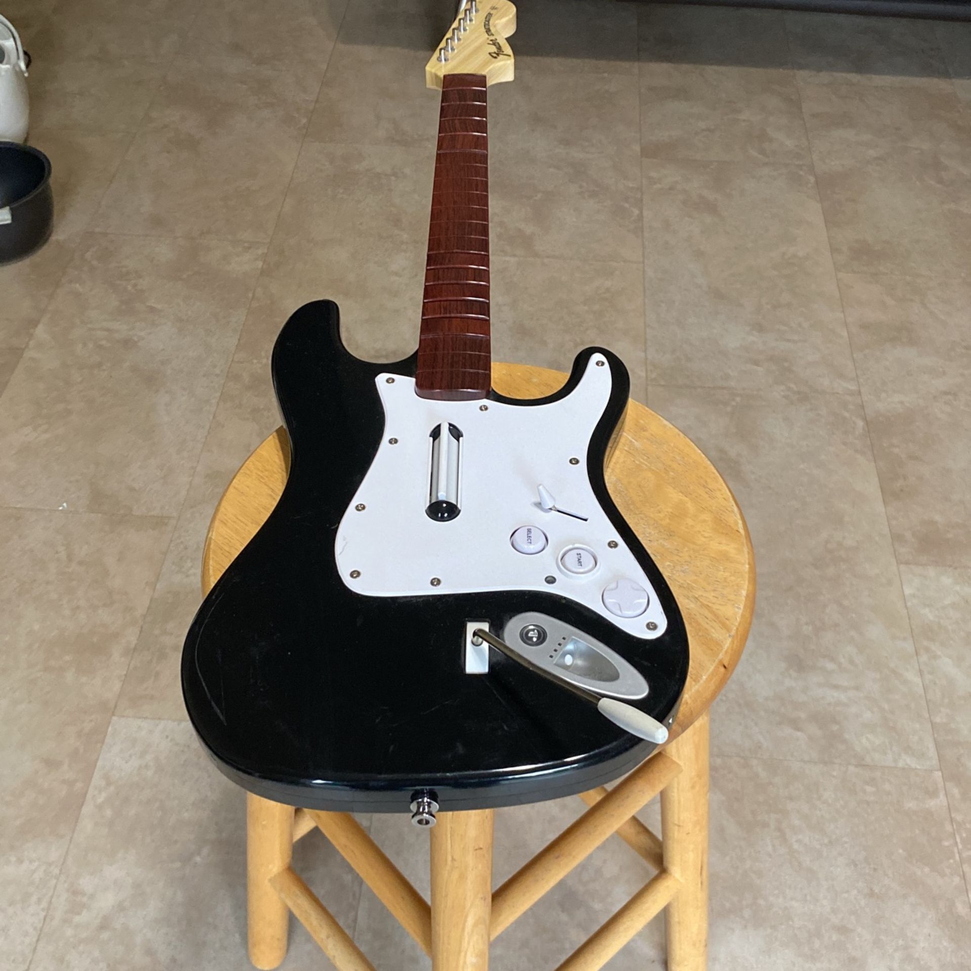 Playstation PS3 PS4 Rock Band Fender Stratocaster Guitar Harmonix PSGTS2