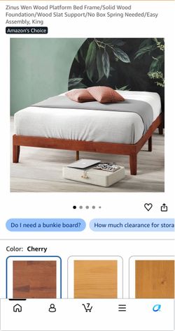 Bed Frame - LIKE NEW