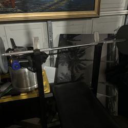 Set Of Weights Includes Bar And Plates 