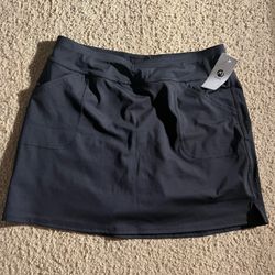 moteepi black activewear skirt