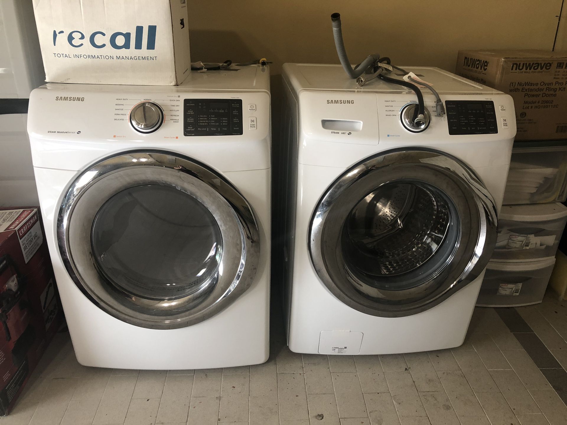 Samsung Front Load Washer and Dryer set