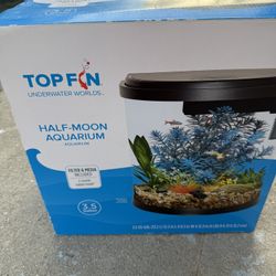 Half Moon Fish Aquarium 