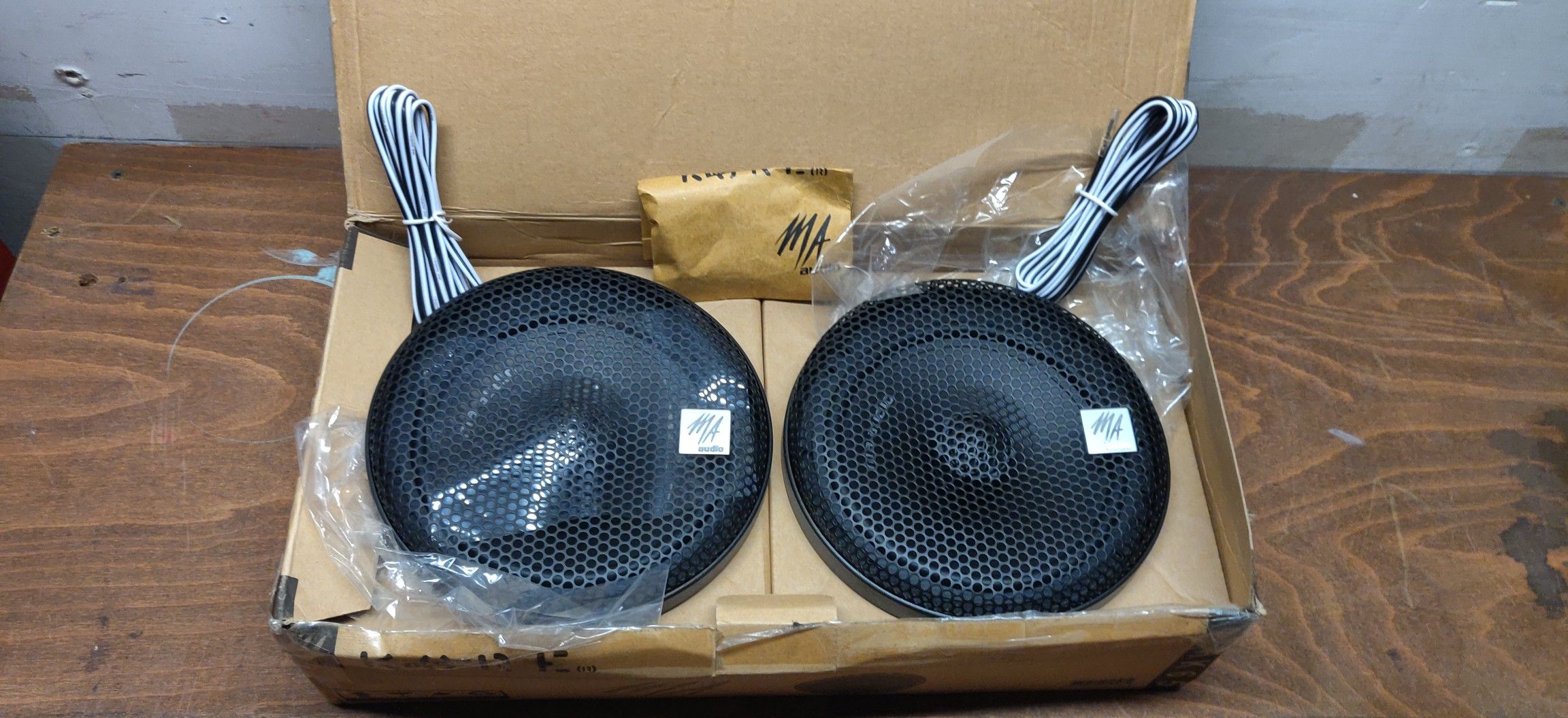 Old school MA Audio 6.5 Speakers brand new