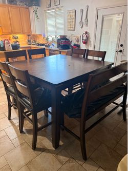 8 seating kitchen table