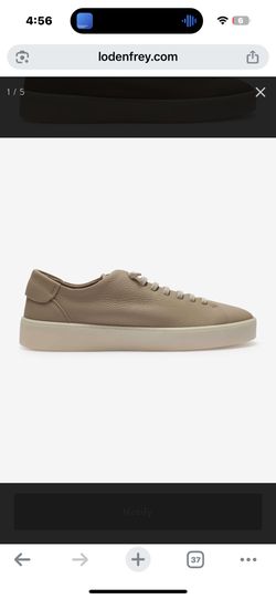 RFR FABIANO RICCI STEP-IN SNEAKERS LIGHT TAUPE