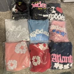 Sp5der|Denim|Bape hoodies (read description)