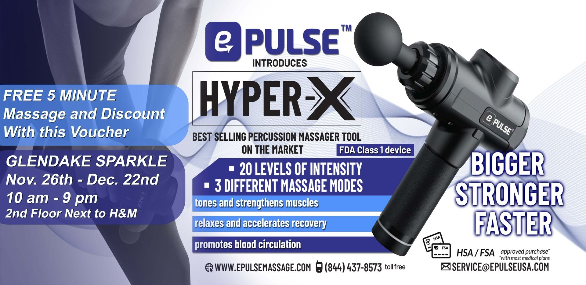 Class 1 FDA Massage Tool (Massage Gun) Private Wholesale Provider