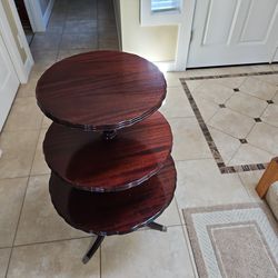3 Tier Antique Table