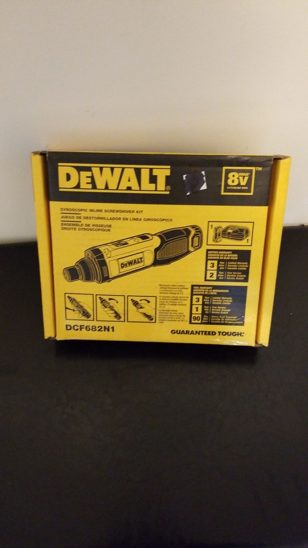 DeWalt inline screwdriver