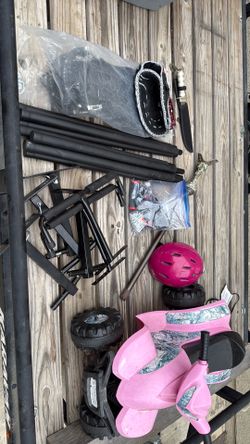 Glove find helmet quad garage trigger stick