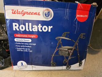 Rollator walker