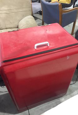 Vintage outdoor red cool