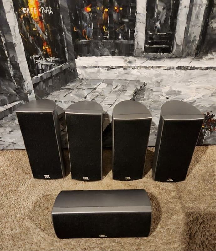 JBL Home Theater 5.1 Ch Speakers With Pioneer VSX D509S Receiver Amplifier