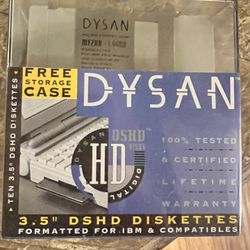Dysan Diskettes 