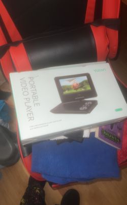 He put a video player brand new