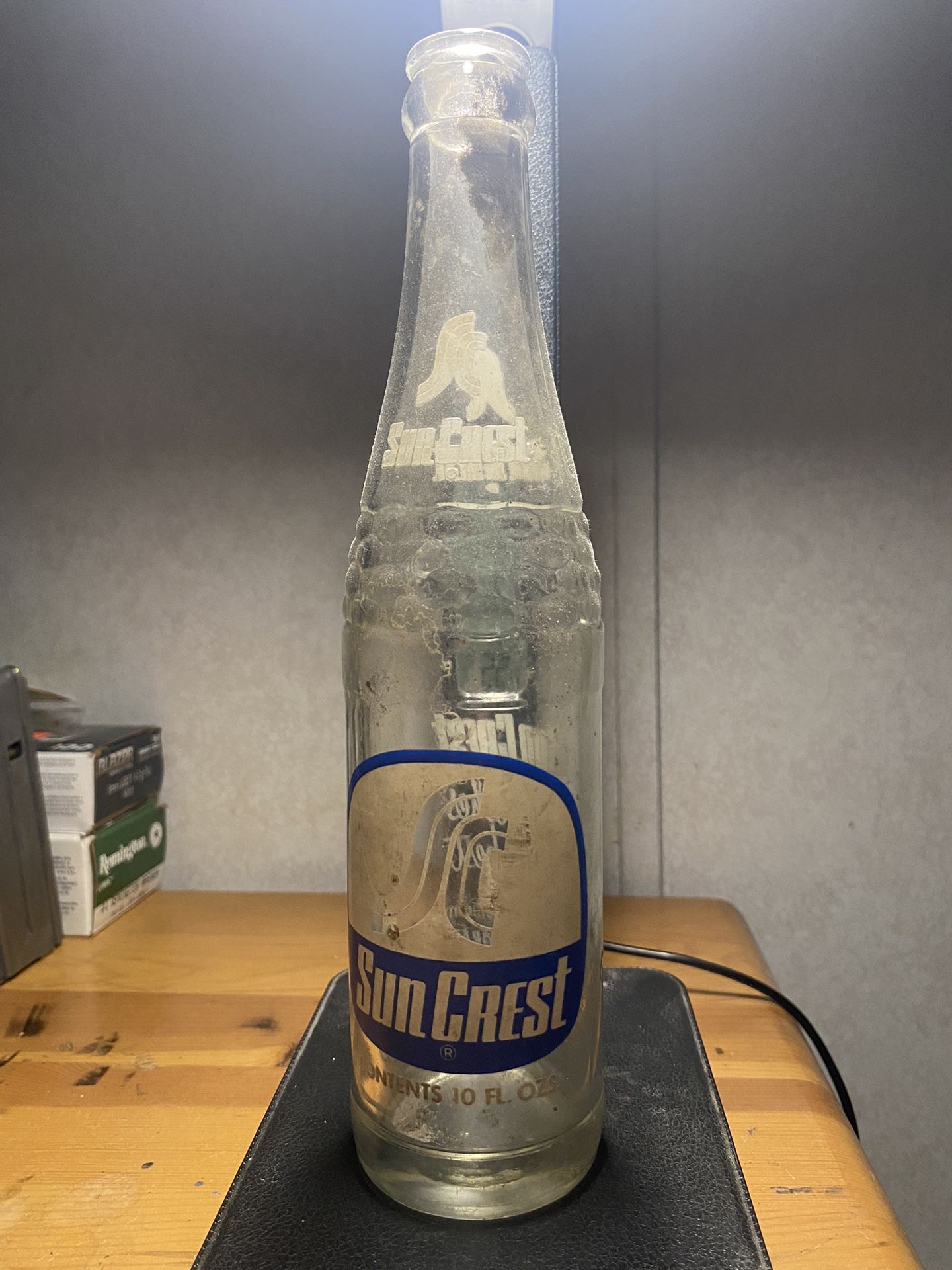 1970s All Original Sun Crest bottle