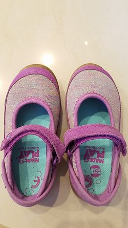 Stride rite made 2 play girls shoes sz 8.5M