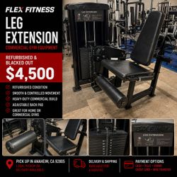 Flex Fitness Leg Extension – Refurbished Commercial Gym Equipment
