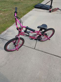 20 Inch Genesis Krome BMX bike.