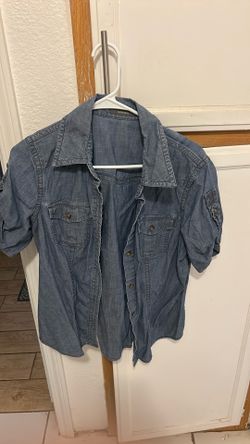 Liz Claiborne Jean shirt Large