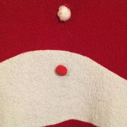 Santa Dress With Hat —Kids Size 7 