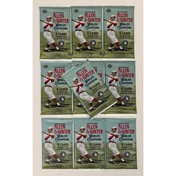 (10) 2021 Topps Allen & Ginter Baseball Pack Lot ~ 6 Hobby + 4 Retail Packs ~ MLB Cards Auto ? NEW