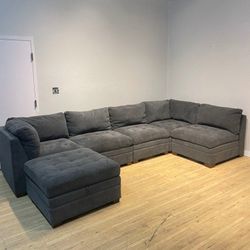 Gray Sectional Couch 