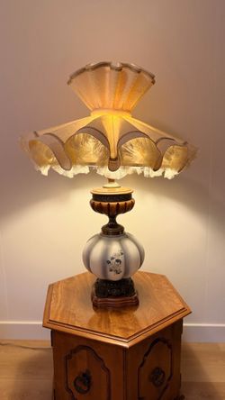 Vintage Decorative Table Lamps — Set of 2