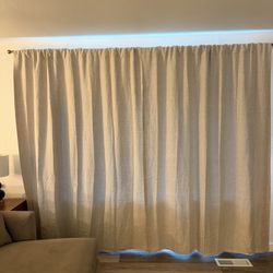 West Elm Flax Linen Curtains