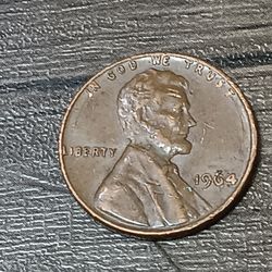 This One Is A (1964)DDDIE Lincoln Bicentennial Penny No Mint Mark 