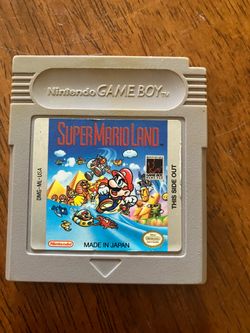 Gameboy super Mario land