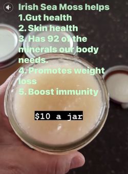 Irish Sea Moss Gel