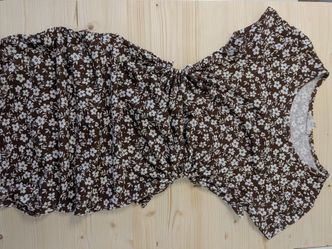 Jessica Simpson Flower brown dress